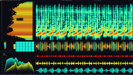Workspace layout — spectrogram strip